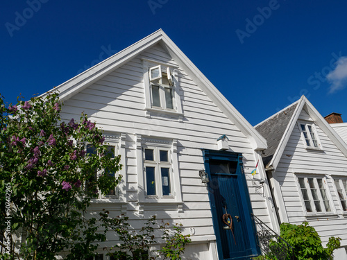 Die Altstadt von Stavanger in Norwegen