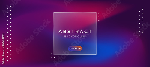 Fluid gradient background vector. Cute and minimalist style posters, Photo frame cover with pastel colorful geometric shapes and liquid color. Modern wallpaper design for social media, idol poster.