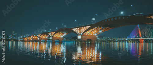 bridge over the river