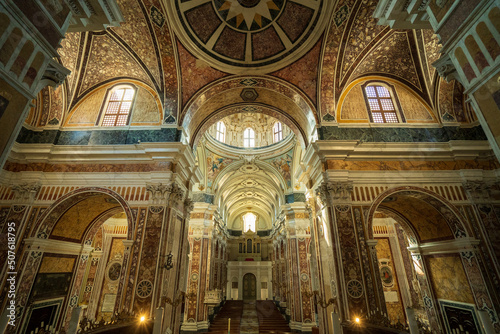 interior of Cathedral Maria Santissima della Madia, Monopoli, Italy