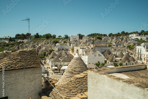 View of Alberobello, Italy