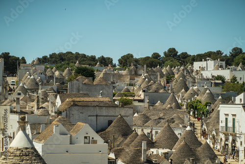 View of Alberobello, Italy