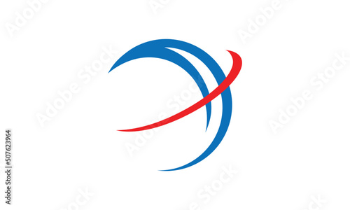 Globe Logo and Icon Vector Template	
