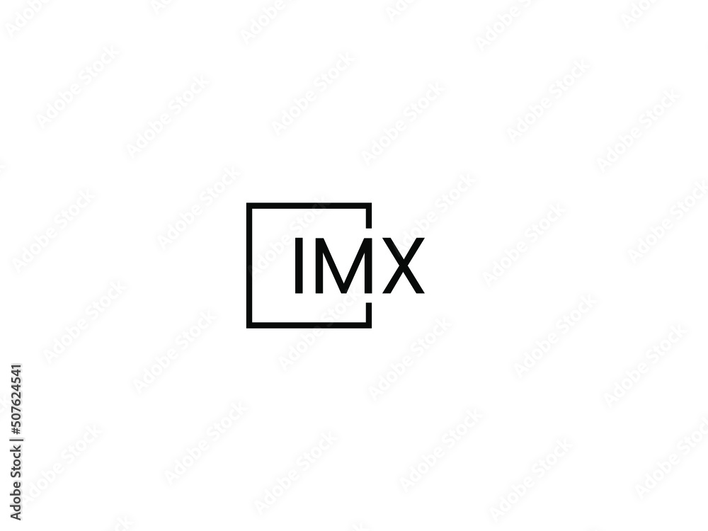 IMX letter initial logo design vector illustration IMX letter initial logo design vector illustration