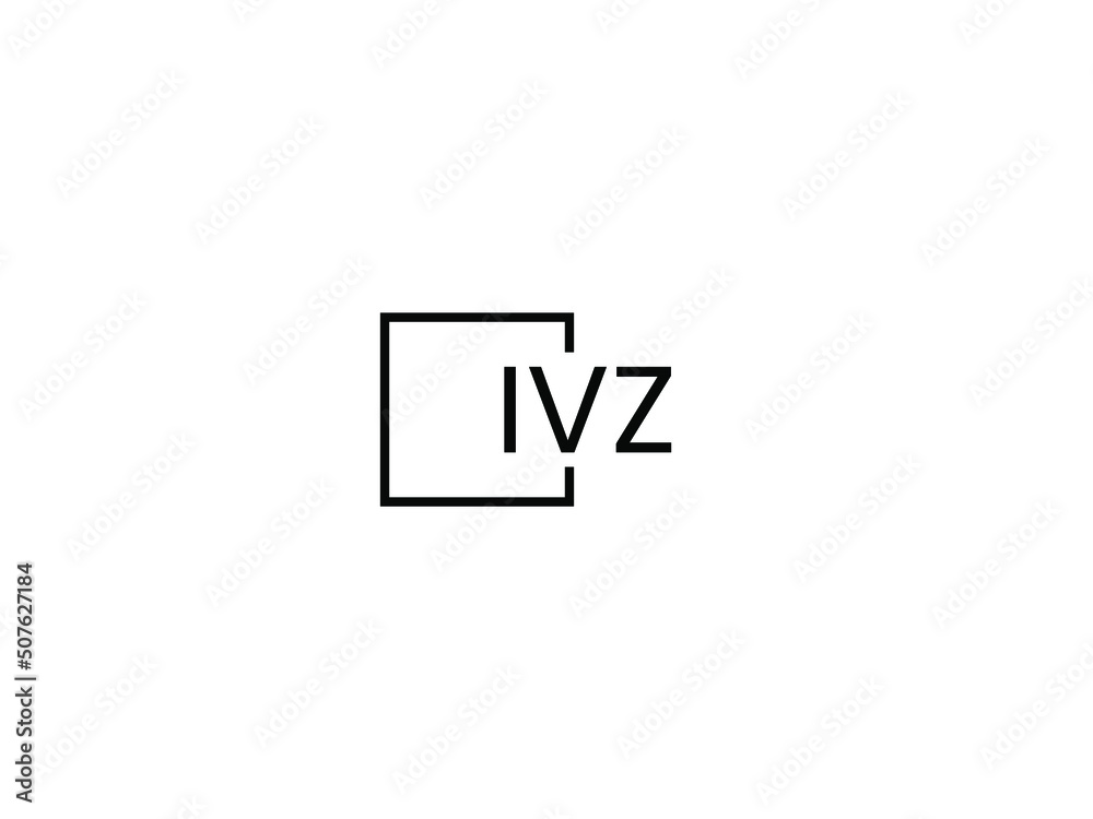 IVZ letter initial logo design vector illustration IVZ letter initial logo design vector illustration