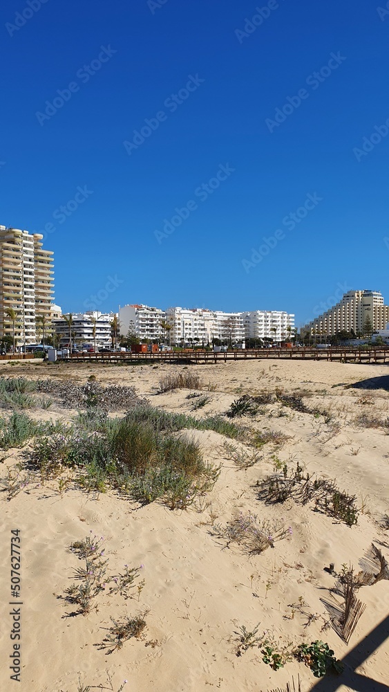 Monte Gordo Strand, Algarve, Portugal