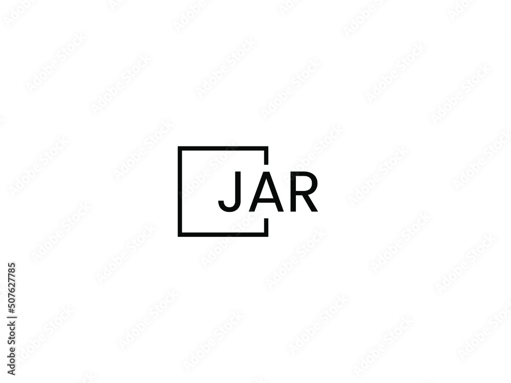 JAR letter initial logo design vector illustration JAR letter initial logo design vector illustration
