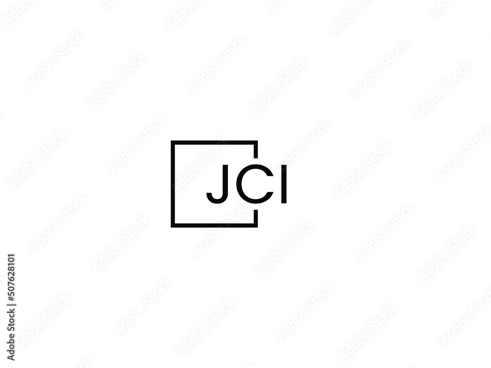 JCI letter initial logo design vector illustration JCI letter initial logo design vector illustration
