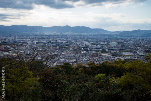 View of the town from the mountain © zakizaki_san