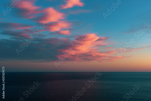 sunset over the sea © Alexandra