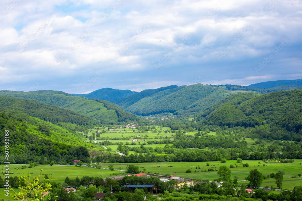 a rural landscape from Transylvania - Romania