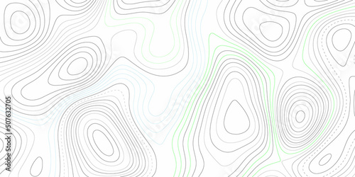 Abstract background with Topographic map background concept with space for your copy. Vector abstract illustration. Geography concept. Map on land vector terrain Illustration .Geography background  .