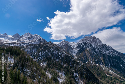 mountains and clouds (Tristach, Lienz, Tyrol, Austria)