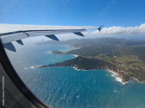 Ibiza from the plane