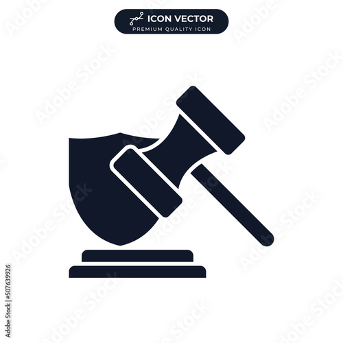 legal expenses icon symbol template for graphic and web design collection logo vector illustration