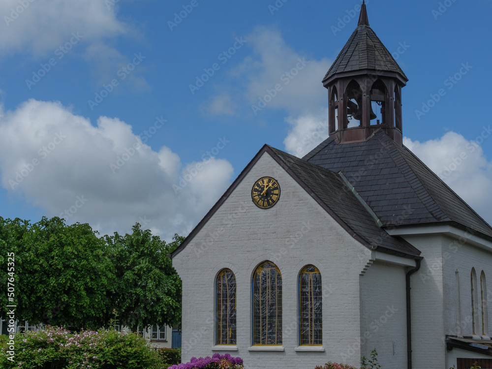 Das Fischerdorf Holm in Schleswig-Holstein