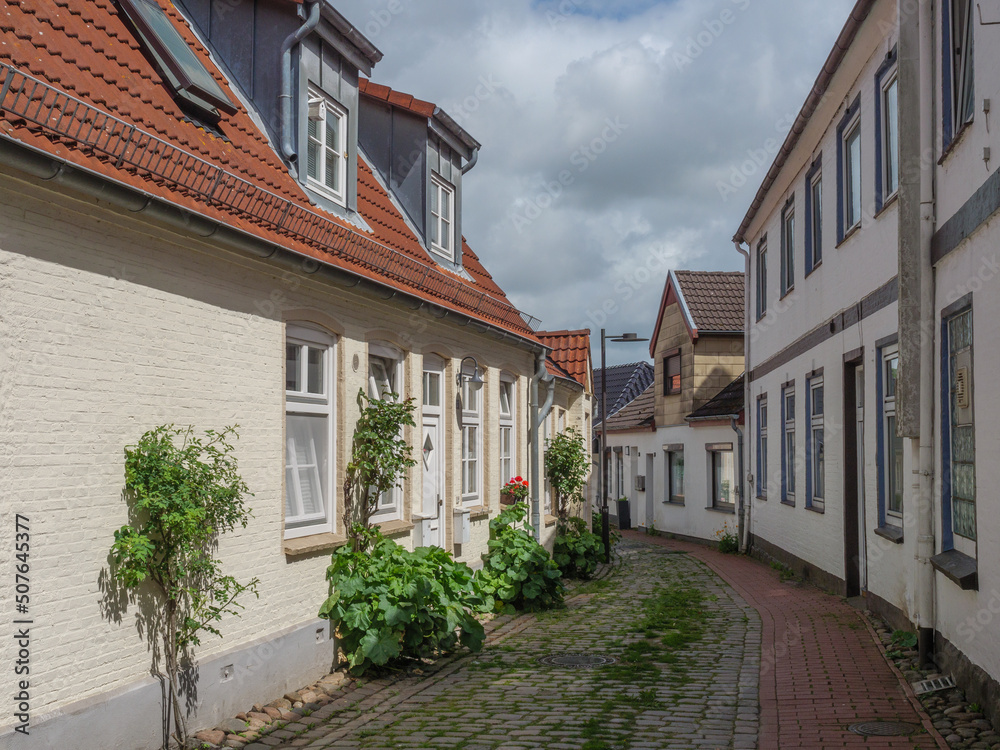 Das Fischerdorf Holm in Schleswig-Holstein