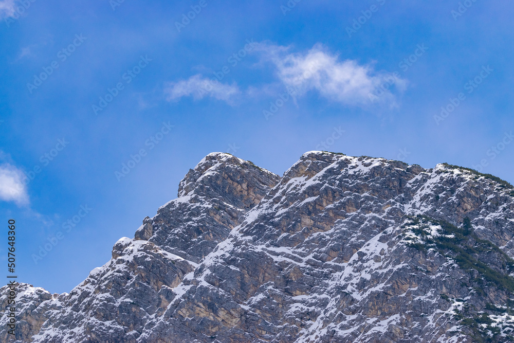 alpine rock formations (Dolomites, Italy)