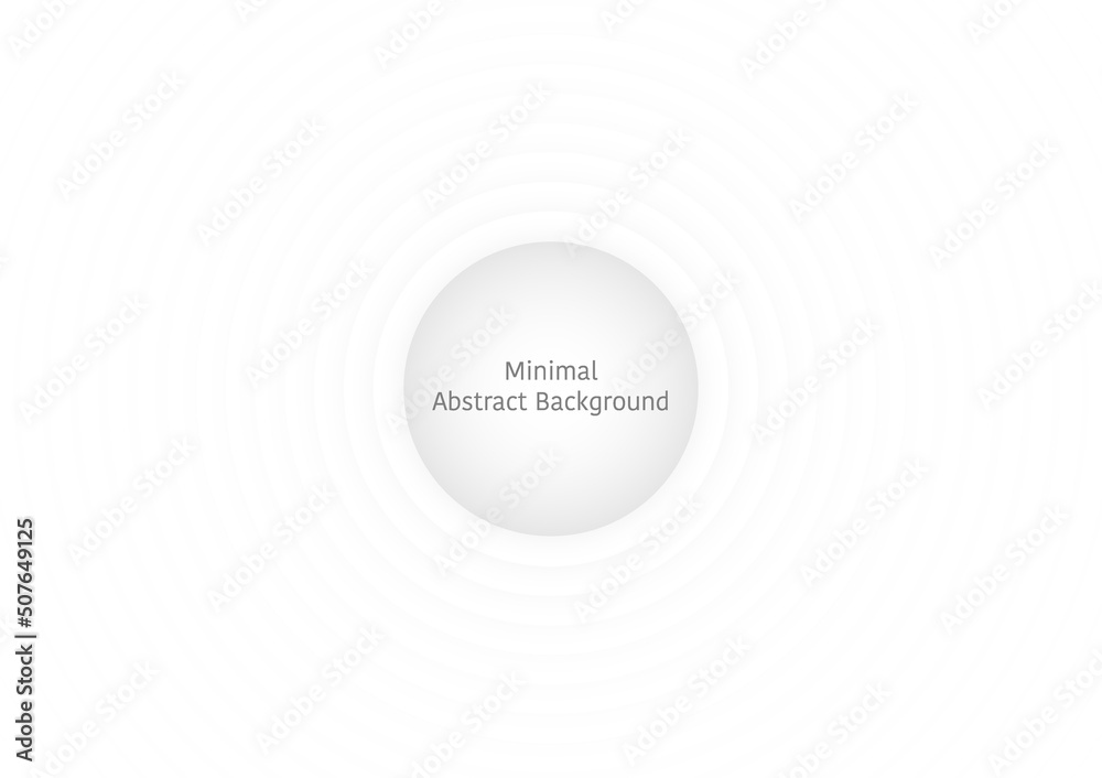 Abstract background in minimal style, circle shape in the middle, light grey color tone Abstract background in minimal style, circle shape in the middle, light grey color tone