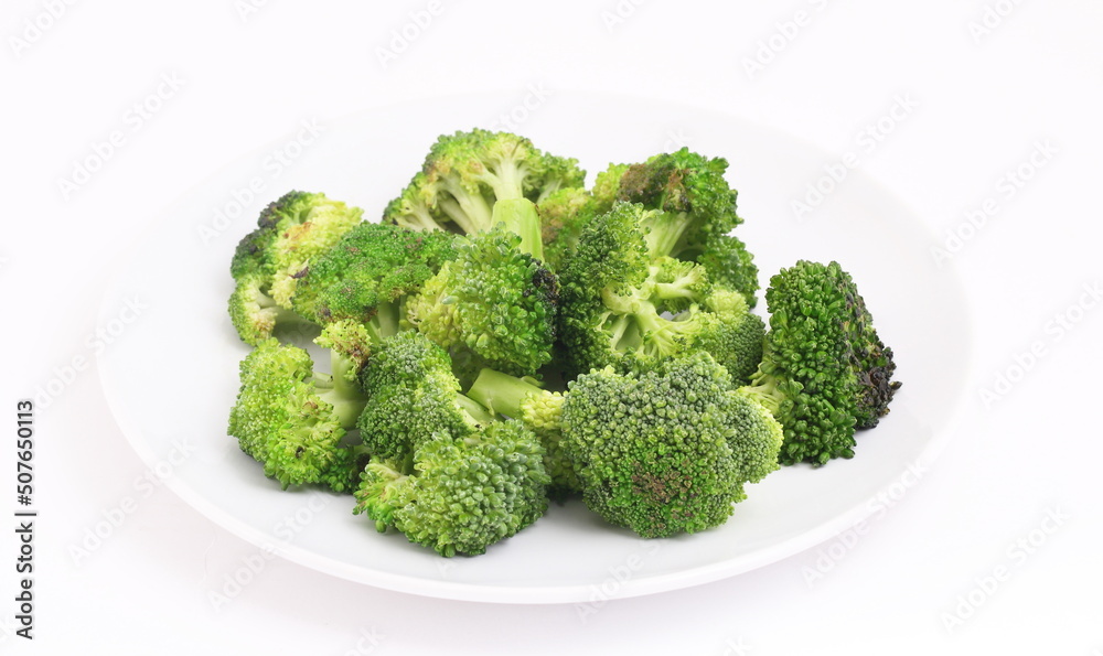 broccoli on a plate broccoli on a plate