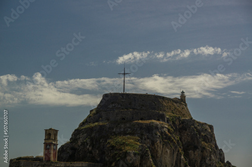 Old fortress Corfu Grecce