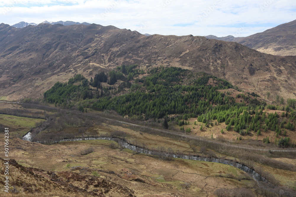 Glen shiel The Saddle scotland highlands