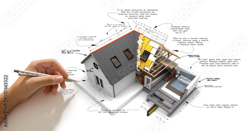 House construction technical requirements photo
