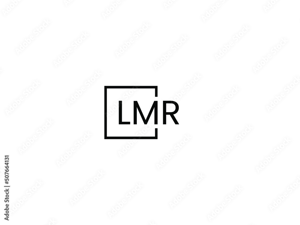LMR letter initial logo design vector illustration LMR letter initial logo design vector illustration