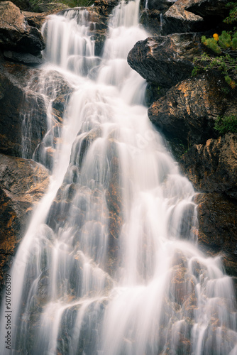 water on the rocks