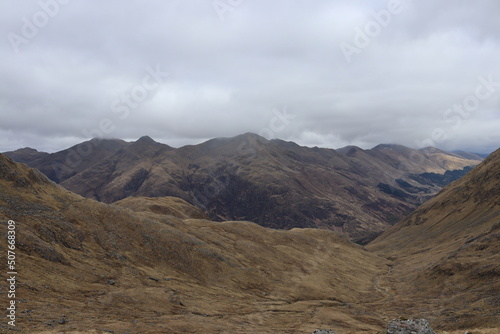 five sisters of kintail Glen shiel Sgùrr Fhuaran Sgùrr na Càrnach scotland highlands