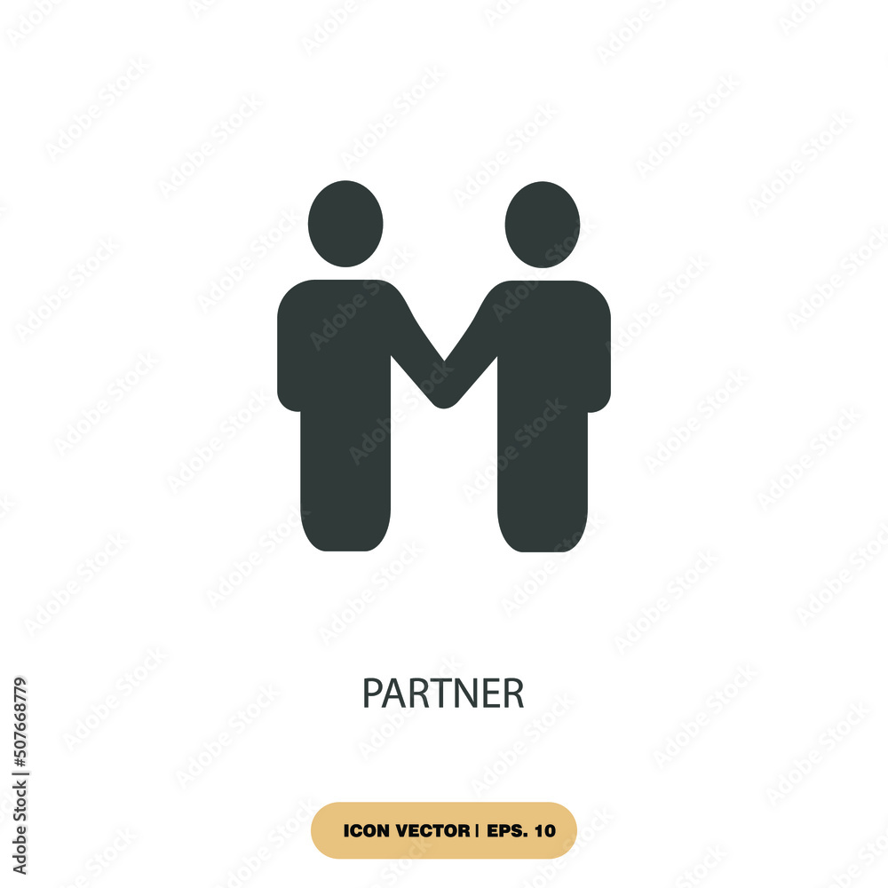 partner icons symbol vector elements for infographic web partner icons symbol vector elements for infographic web