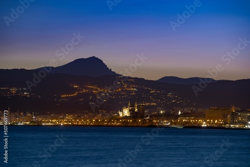 City of Las Palmas de Gran Canaria at sunset. Gran Canaria. Canary Islands. Spain.