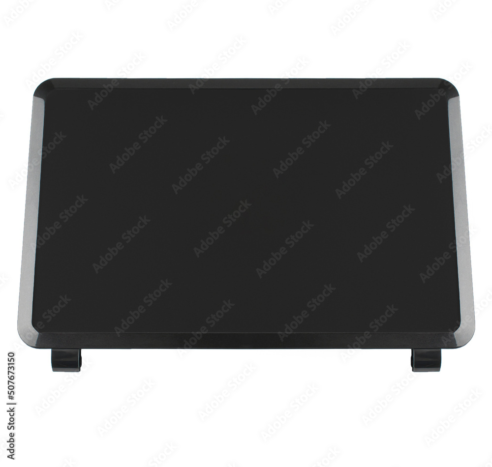 Obraz premium case parts for a laptop, a spare part for a computer, on a white background in isolation