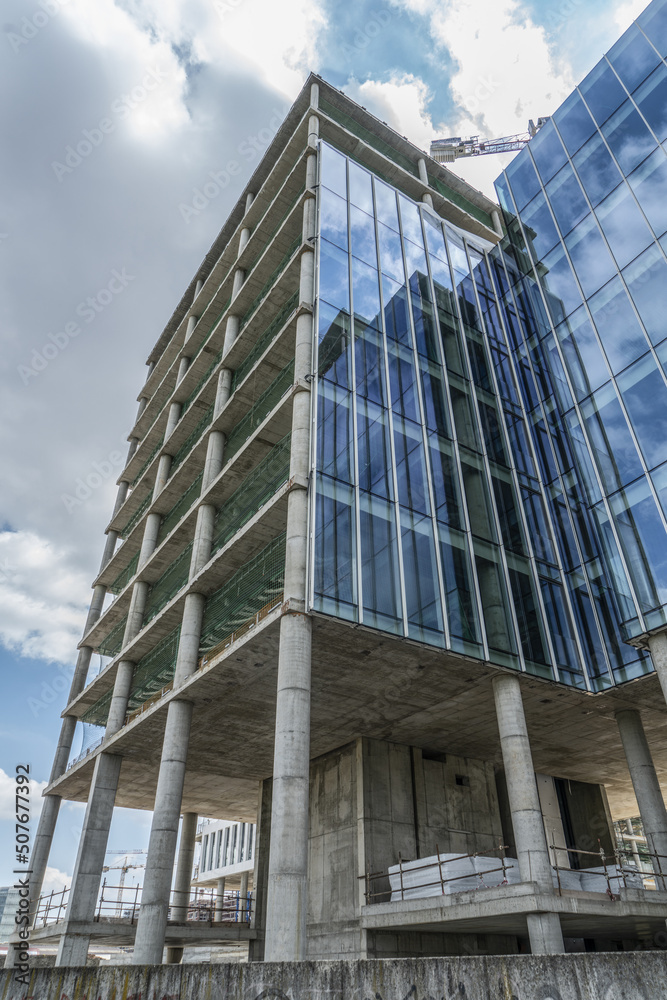 Obraz premium Building under construction