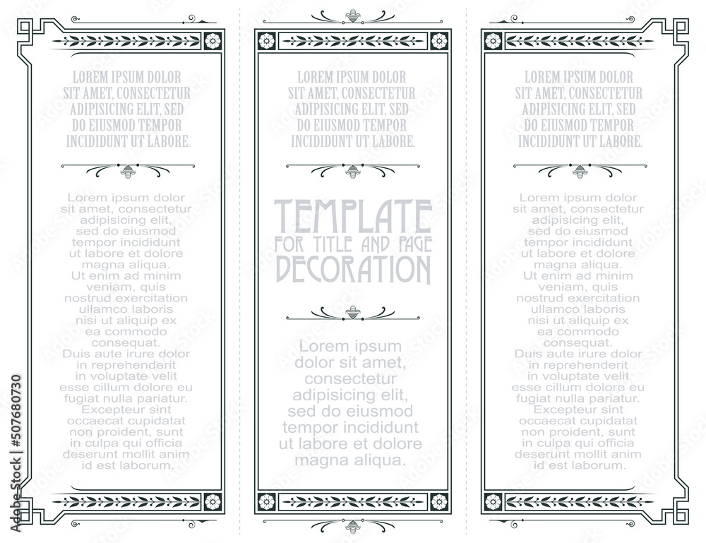 Fototapeta premium Template advertisements, invitations or greeting cards.