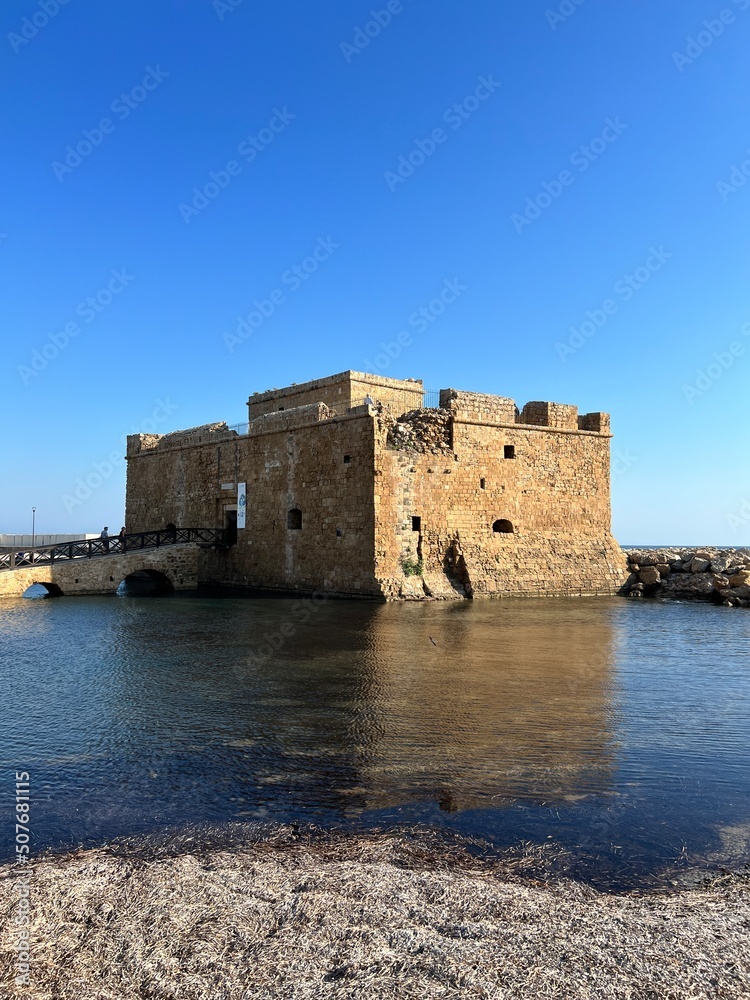 Old Citadel in Paphos , Cyprus