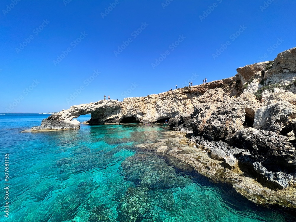 The south eastern coast of Cyprus 