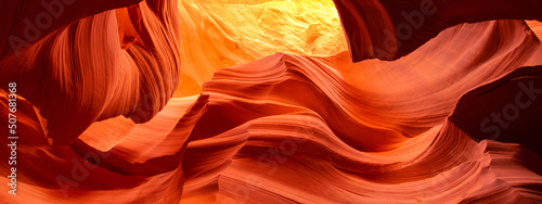 Scenic Antelope Canyon Arizona USA - abstract background.
