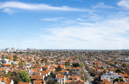 panorama of the city photo