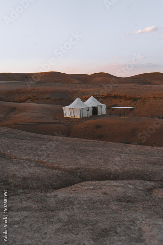 house in the desert of Morocco