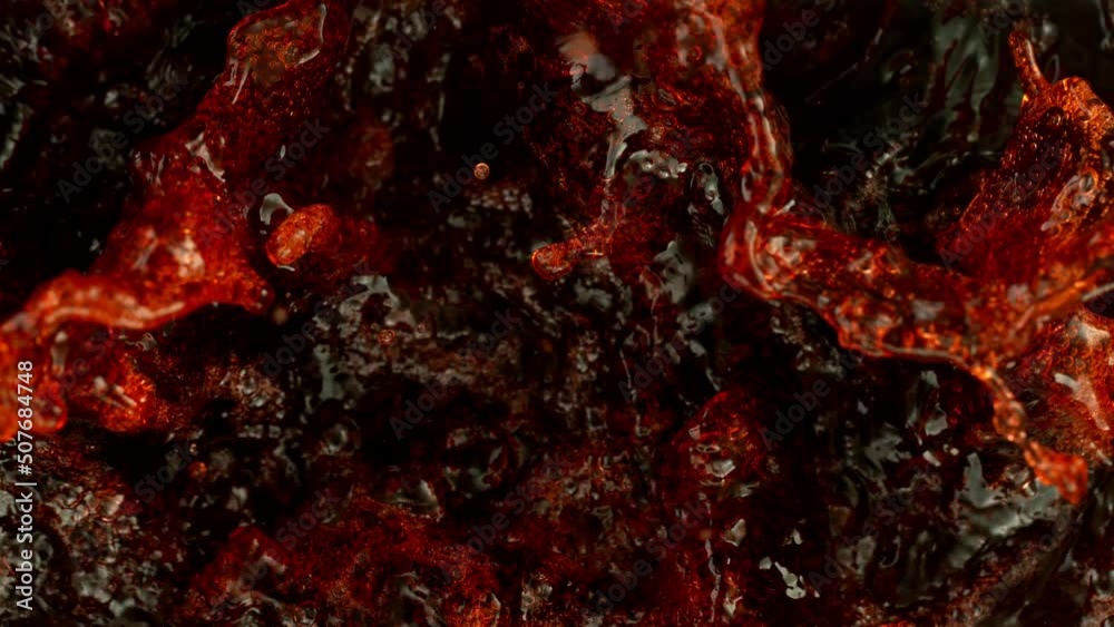 Super slow motion of rippling red wine in macro shot. Filmed on high speed cinema camera, 1000 fps Super slow motion of rippling red wine in macro shot. Filmed on high speed cinema camera, 1000 fps