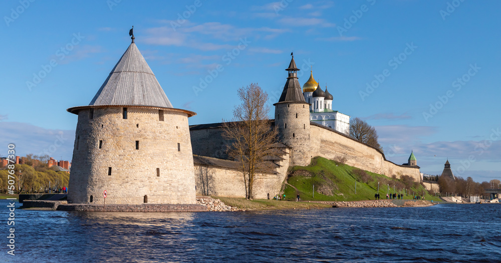 Kremlin of Pskov, ancient coastal fortification