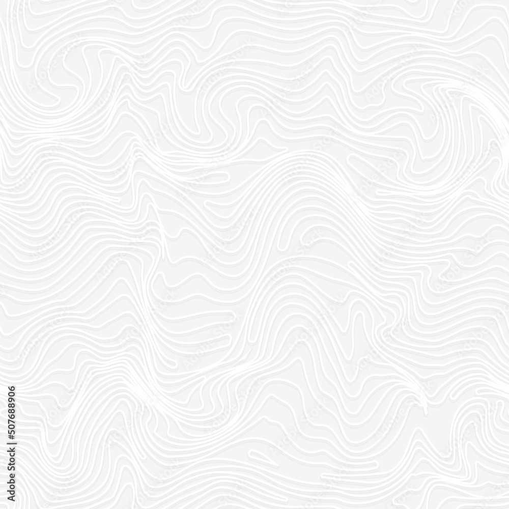 White curved line seamless pattern White curved line seamless pattern