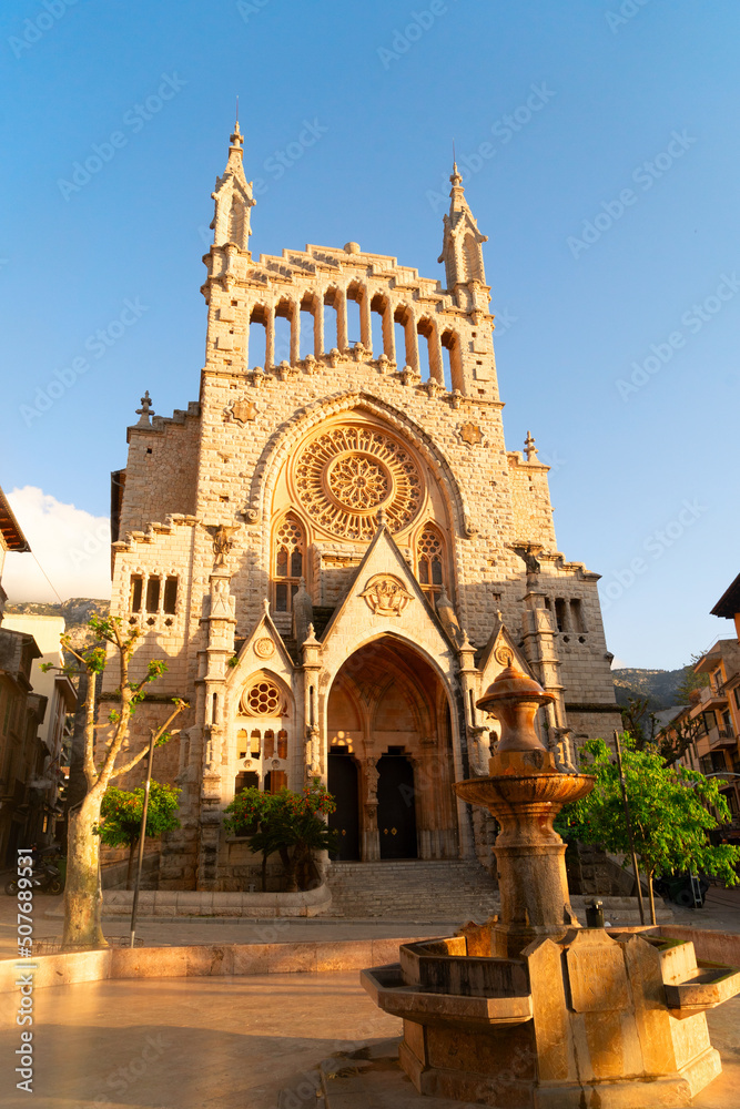 old town of Soller, Spain