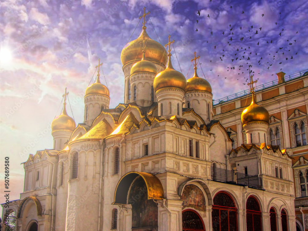 Moscú - Catedral de l'Anunciació (Kremlin) - Rússia Moscú - Catedral de l'Anunciació (Kremlin) - Rússia