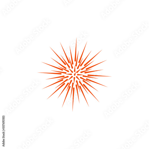 sea, urchin line icon. signs and symbols can be used for web, logo, mobile app, ui, ux