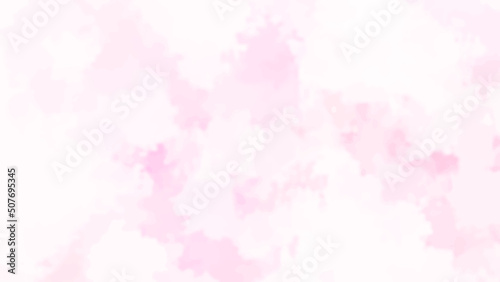 ピンクの水彩風テクスチャ背景素材