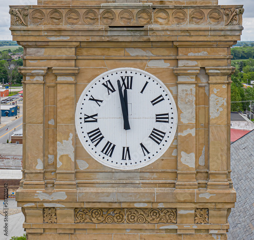 Tipton County Courthouse Clock Tower photo