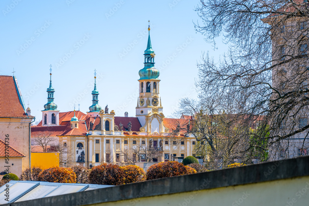 Obraz premium Church of Our Lady of Loreto in Prague