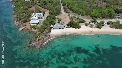 Wallpaper Mural aerial view of the coast of the sea Torontodigital.ca